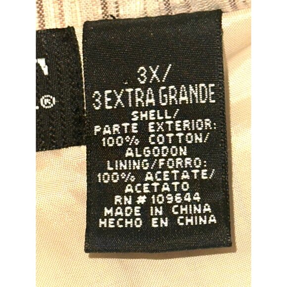 Mix It 3X Plus Brown Tan Jacket Open Front Textured Casual Layer City Streetcore - Picture 7 of 11